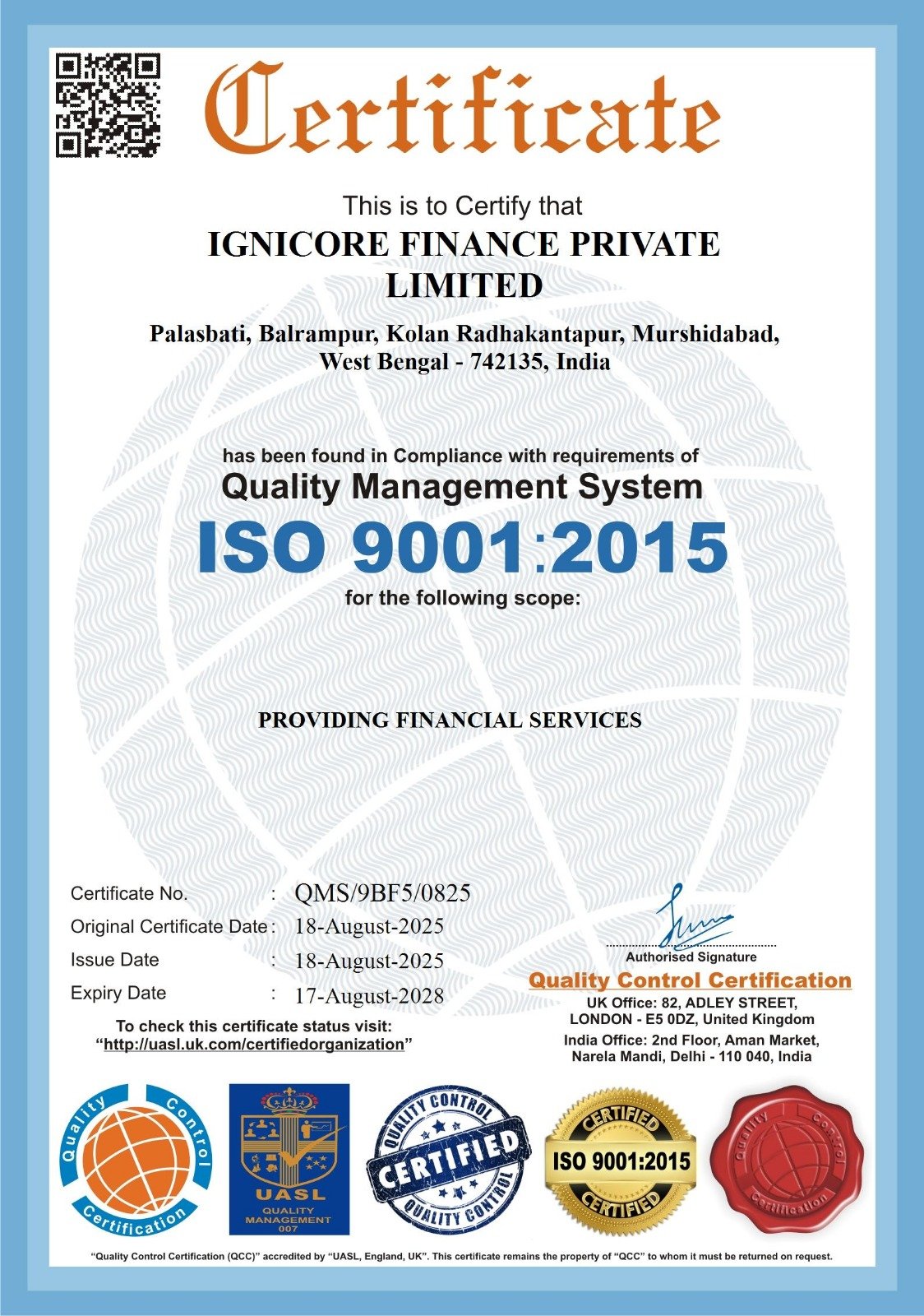 Certificate 4